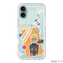 スリムプロテクションプレミアムケース with MagSafe［ NARUTO -ナルト- 疾風伝 - ステッカー - うずまきナルト ］