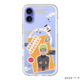 スリムプロテクションプレミアムケース with MagSafe［ NARUTO -ナルト- 疾風伝 - ステッカー - うずまきナルト ］