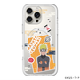 スリムプロテクションプレミアムケース with MagSafe［ NARUTO -ナルト- 疾風伝 - ステッカー - うずまきナルト ］