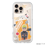 スリムプロテクションプレミアムケース with MagSafe［ NARUTO -ナルト- 疾風伝 - ステッカー - うずまきナルト ］