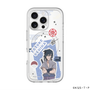 スリムプロテクションプレミアムケース with MagSafe［ NARUTO-ナルト- 疾風伝 - ステッカー - うちはサスケ ］