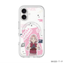 スリムプロテクションプレミアムケース with MagSafe［ NARUTO-ナルト- 疾風伝 - ステッカー - 春野サクラ ］