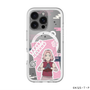 スリムプロテクションプレミアムケース with MagSafe［ NARUTO -ナルト- 疾風伝 - ステッカー - 春野サクラ ］