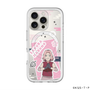 スリムプロテクションプレミアムケース with MagSafe［ NARUTO -ナルト- 疾風伝 - ステッカー - 春野サクラ ］