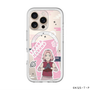 スリムプロテクションプレミアムケース with MagSafe［ NARUTO -ナルト- 疾風伝 - ステッカー - 春野サクラ ］