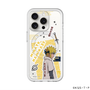 スリムプロテクションプレミアムケース with MagSafe［ NARUTO-ナルト- 疾風伝 - ステッカー - 波風ミナト ］