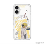 スリムプロテクションプレミアムケース with MagSafe［ NARUTO-ナルト- 疾風伝 - ステッカー - 波風ミナト ］