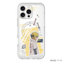 スリムプロテクションプレミアムケース with MagSafe［ NARUTO-ナルト- 疾風伝 - ステッカー - 波風ミナト ］