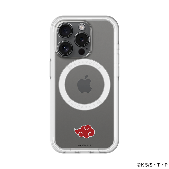 スリムプロテクションプレミアムケース with MagSafe［ NARUTO -ナルト- 疾風伝 - 暁 - マーク ］