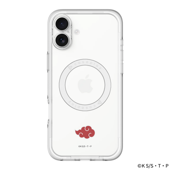 スリムプロテクションプレミアムケース with MagSafe［ NARUTO-ナルト- 疾風伝 - 暁 - マーク ］