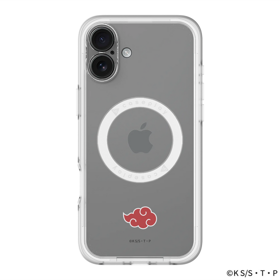 スリムプロテクションプレミアムケース with MagSafe［ NARUTO -ナルト- 疾風伝 - 暁 - マーク ］