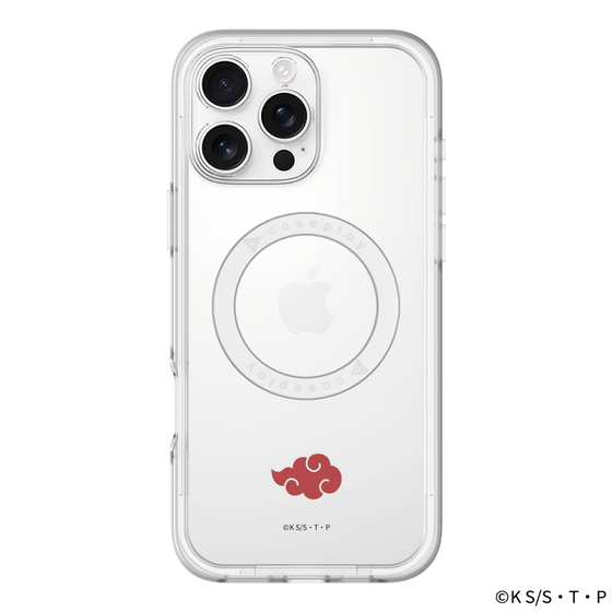 スリムプロテクションプレミアムケース with MagSafe［ NARUTO-ナルト- 疾風伝 - 暁 - マーク ］