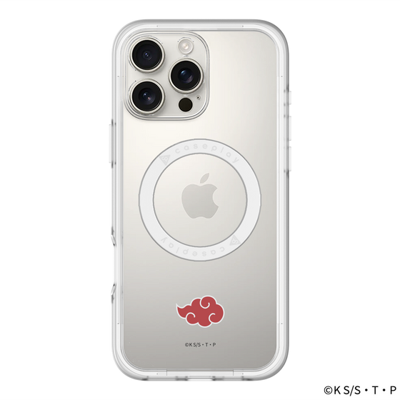 スリムプロテクションプレミアムケース with MagSafe［ NARUTO -ナルト- 疾風伝 - 暁 - マーク ］