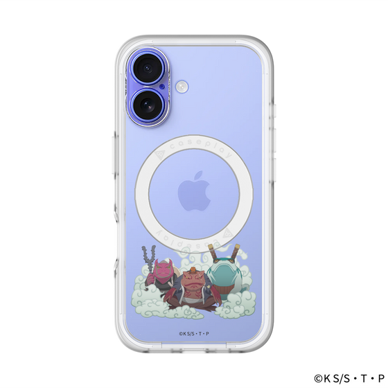 スリムプロテクションプレミアムケース with MagSafe［ NARUTO -ナルト- 疾風伝 - 蝦蟇 ］