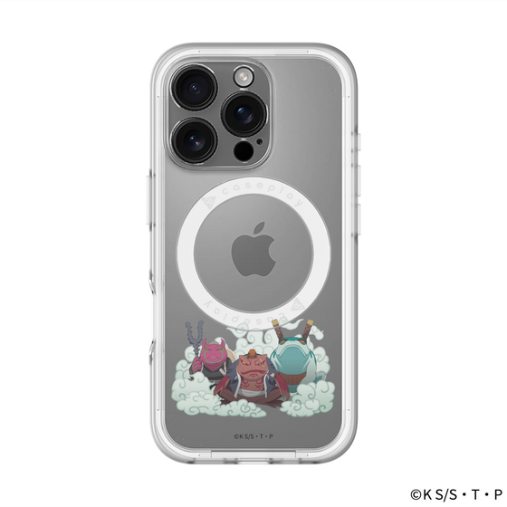 スリムプロテクションプレミアムケース with MagSafe［ NARUTO -ナルト- 疾風伝 - 蝦蟇 ］