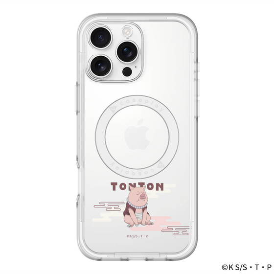 スリムプロテクションプレミアムケース with MagSafe［ NARUTO-ナルト- 疾風伝 - トントン ］