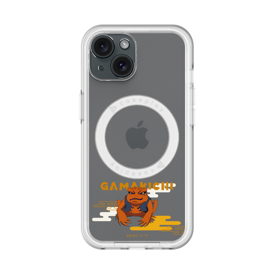 スリムプロテクションプレミアムケース with MagSafe［ NARUTO -ナルト- 疾風伝 - ガマ吉 ］