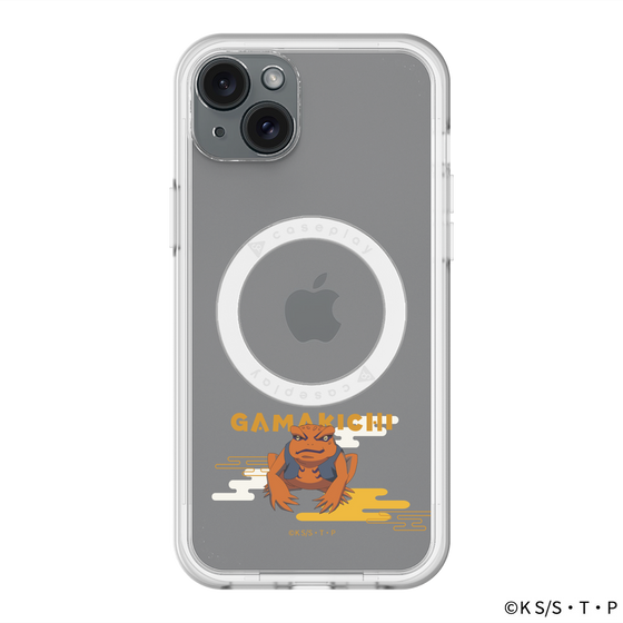 スリムプロテクションプレミアムケース with MagSafe［ NARUTO -ナルト- 疾風伝 - ガマ吉 ］