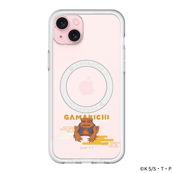 スリムプロテクションプレミアムケース with MagSafe［ NARUTO -ナルト- 疾風伝 - ガマ吉 ］