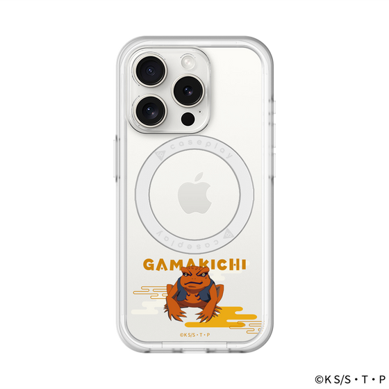 スリムプロテクションプレミアムケース with MagSafe［ NARUTO-ナルト- 疾風伝 - ガマ吉 ］