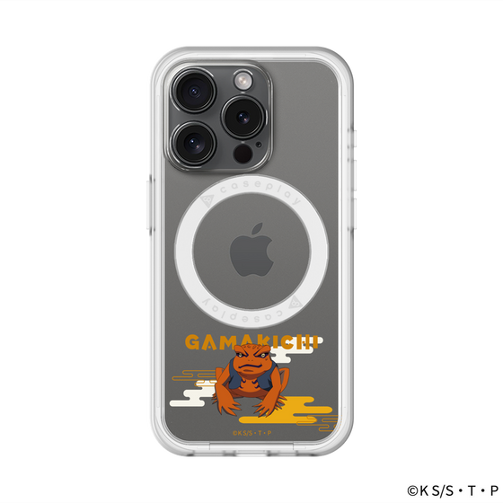 スリムプロテクションプレミアムケース with MagSafe［ NARUTO -ナルト- 疾風伝 - ガマ吉 ］