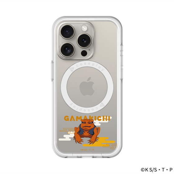 スリムプロテクションプレミアムケース with MagSafe［ NARUTO -ナルト- 疾風伝 - ガマ吉 ］