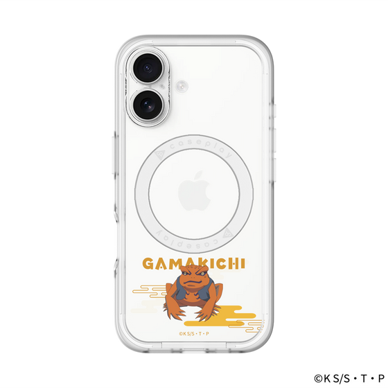 スリムプロテクションプレミアムケース with MagSafe［ NARUTO-ナルト- 疾風伝 - ガマ吉 ］