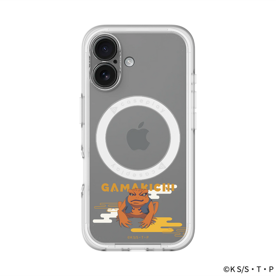 スリムプロテクションプレミアムケース with MagSafe［ NARUTO -ナルト- 疾風伝 - ガマ吉 ］