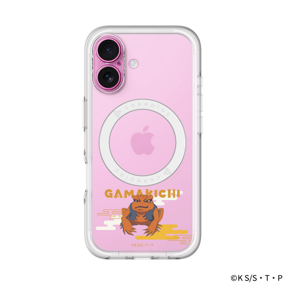 スリムプロテクションプレミアムケース with MagSafe［ NARUTO -ナルト- 疾風伝 - ガマ吉 ］