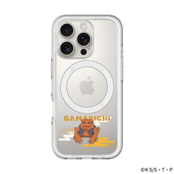 スリムプロテクションプレミアムケース with MagSafe［ NARUTO -ナルト- 疾風伝 - ガマ吉 ］