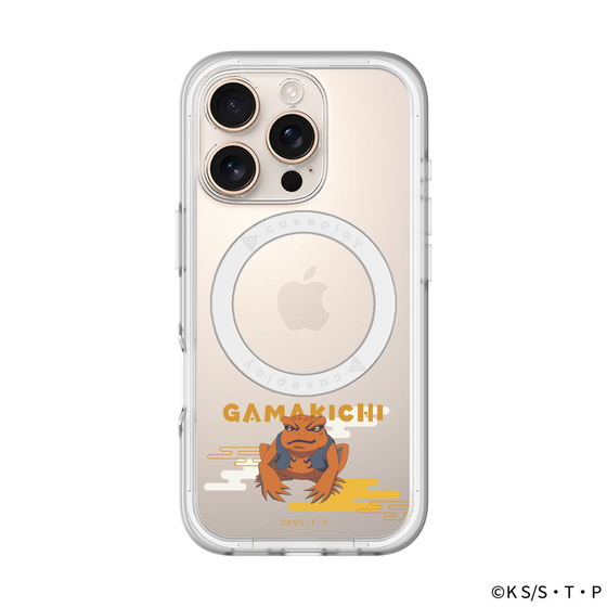 スリムプロテクションプレミアムケース with MagSafe［ NARUTO -ナルト- 疾風伝 - ガマ吉 ］