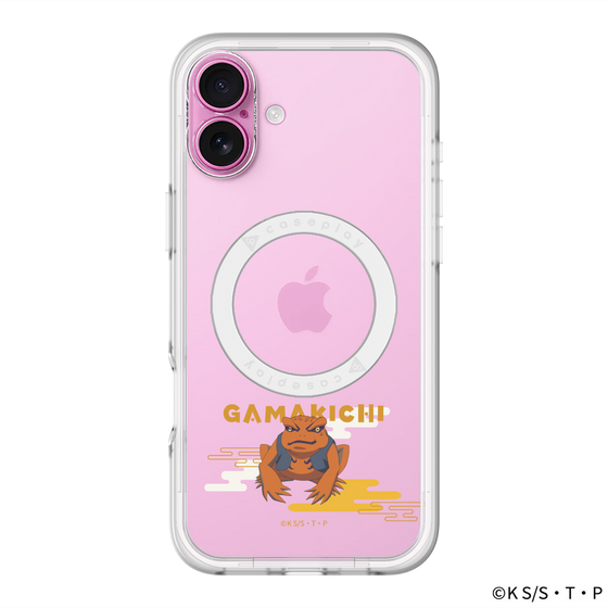 スリムプロテクションプレミアムケース with MagSafe［ NARUTO -ナルト- 疾風伝 - ガマ吉 ］