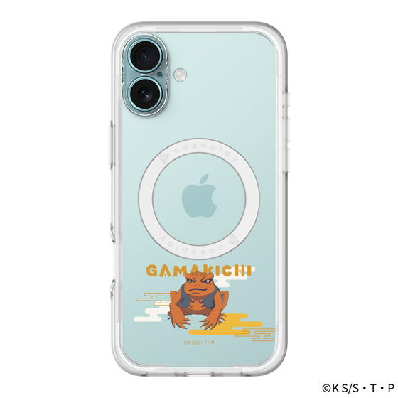 スリムプロテクションプレミアムケース with MagSafe［ NARUTO -ナルト- 疾風伝 - ガマ吉 ］