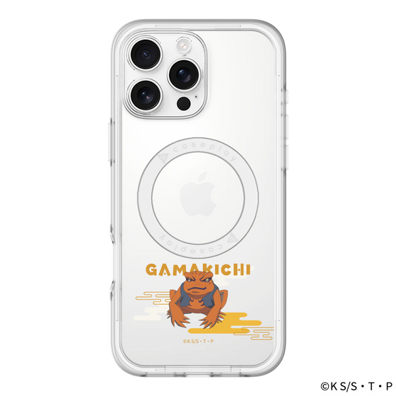 スリムプロテクションプレミアムケース with MagSafe［ NARUTO-ナルト- 疾風伝 - ガマ吉 ］