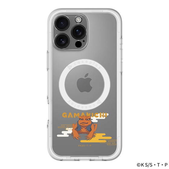 スリムプロテクションプレミアムケース with MagSafe［ NARUTO -ナルト- 疾風伝 - ガマ吉 ］