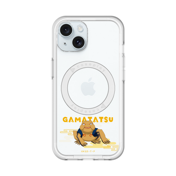 スリムプロテクションプレミアムケース with MagSafe［ NARUTO -ナルト- 疾風伝 - ガマ竜 ］