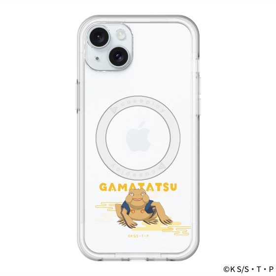 スリムプロテクションプレミアムケース with MagSafe［ NARUTO-ナルト- 疾風伝 - ガマ竜 ］