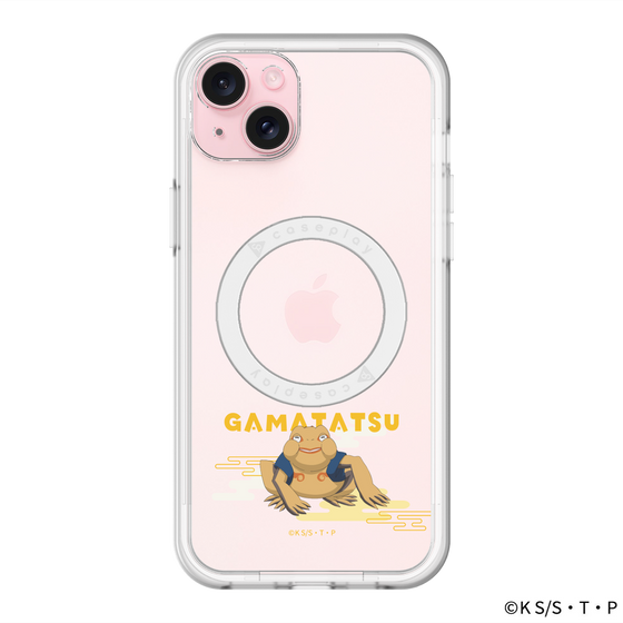 スリムプロテクションプレミアムケース with MagSafe［ NARUTO -ナルト- 疾風伝 - ガマ竜 ］