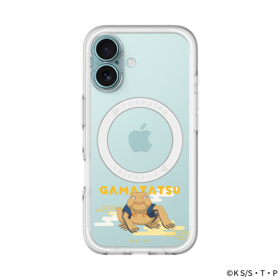 スリムプロテクションプレミアムケース with MagSafe［ NARUTO -ナルト- 疾風伝 - ガマ竜 ］