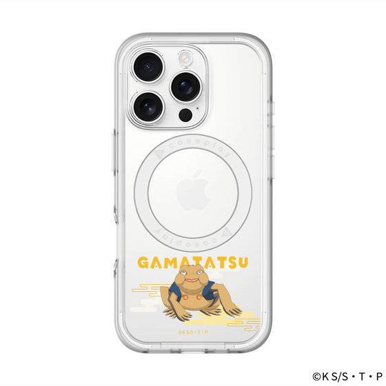 スリムプロテクションプレミアムケース with MagSafe［ NARUTO-ナルト- 疾風伝 - ガマ竜 ］