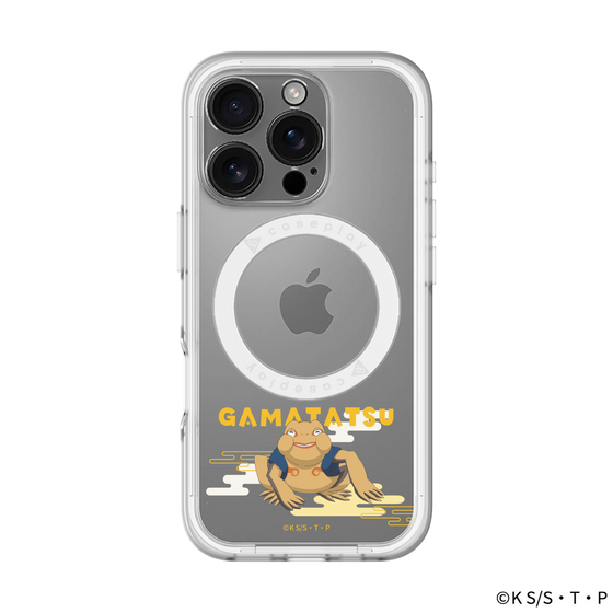 スリムプロテクションプレミアムケース with MagSafe［ NARUTO -ナルト- 疾風伝 - ガマ竜 ］