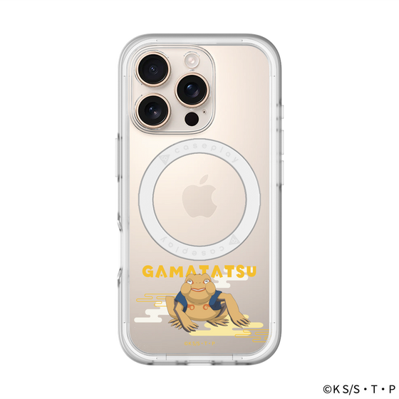 スリムプロテクションプレミアムケース with MagSafe［ NARUTO -ナルト- 疾風伝 - ガマ竜 ］