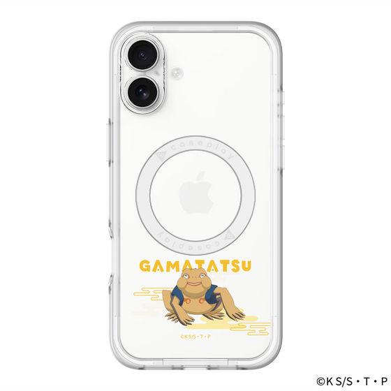 スリムプロテクションプレミアムケース with MagSafe［ NARUTO-ナルト- 疾風伝 - ガマ竜 ］