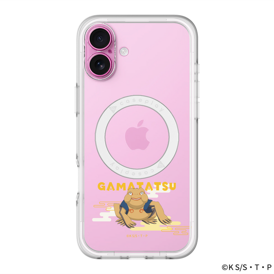 スリムプロテクションプレミアムケース with MagSafe［ NARUTO -ナルト- 疾風伝 - ガマ竜 ］