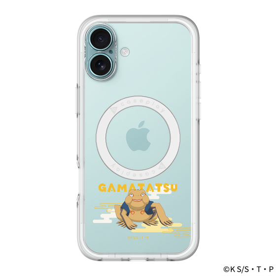 スリムプロテクションプレミアムケース with MagSafe［ NARUTO -ナルト- 疾風伝 - ガマ竜 ］