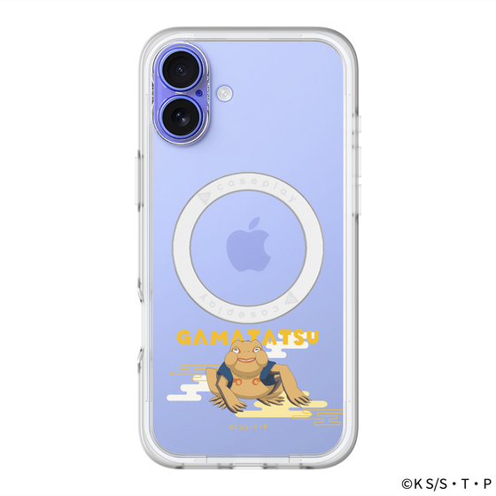 スリムプロテクションプレミアムケース with MagSafe［ NARUTO -ナルト- 疾風伝 - ガマ竜 ］