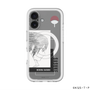 スリムプロテクションプレミアムケース with MagSafe［ NARUTO -ナルト- 疾風伝 - うちはサスケ - 線画 ］