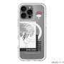 スリムプロテクションプレミアムケース with MagSafe［ NARUTO -ナルト- 疾風伝 - うちはサスケ - 線画 ］