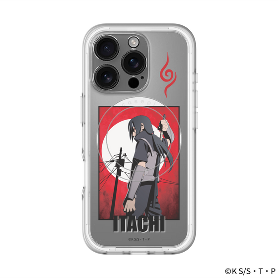 スリムプロテクションプレミアムケース with MagSafe［ NARUTO -ナルト- 疾風伝 - うちはイタチ - 暗部 ］