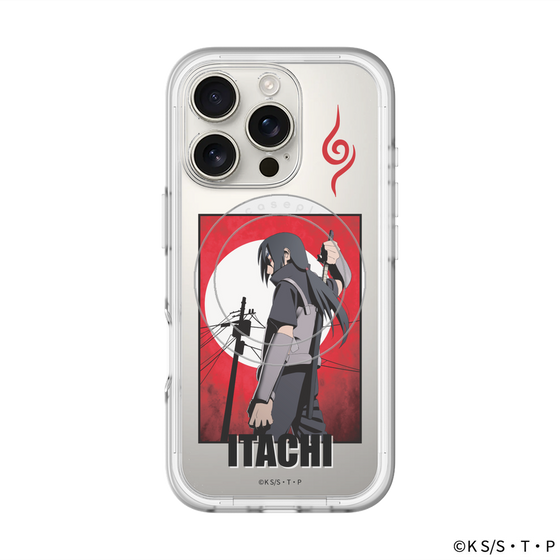 スリムプロテクションプレミアムケース with MagSafe［ NARUTO -ナルト- 疾風伝 - うちはイタチ - 暗部 ］